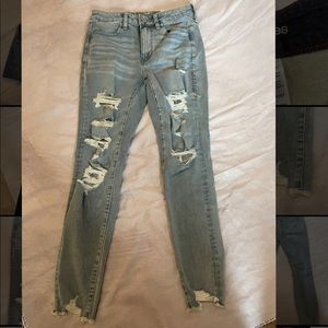 American Eagle Distressed Skinny Jeans